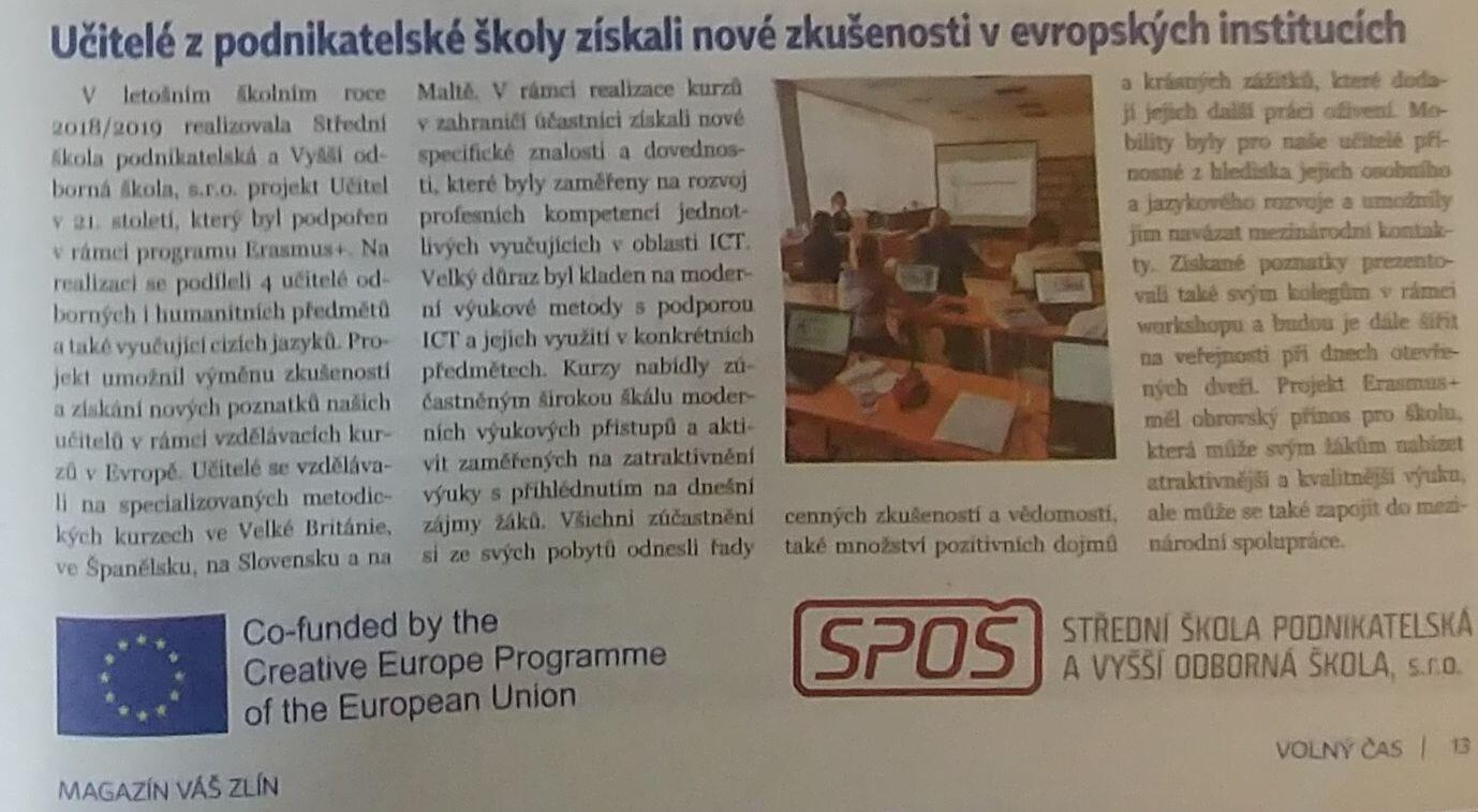 Magazin Vas Zlin web | Střední škola podnikatelská a Vyšší odborná ...