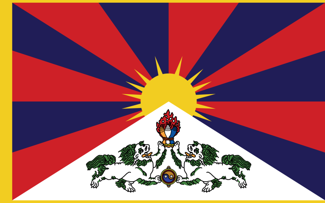 Vyvěšujeme vlajku pro Tibet 2021