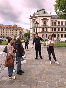 Studenti 3. CR Kroměříž - průvodcovství