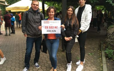SPOŠ přispěla zlínské zoo sponzorským darem