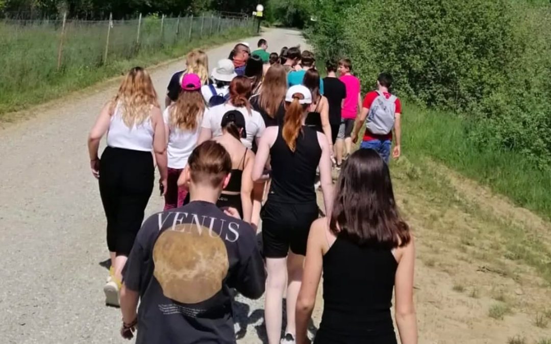 SPOŠka na sportovně – turistickém kurzu. Naši studenti ve Spytihněvi