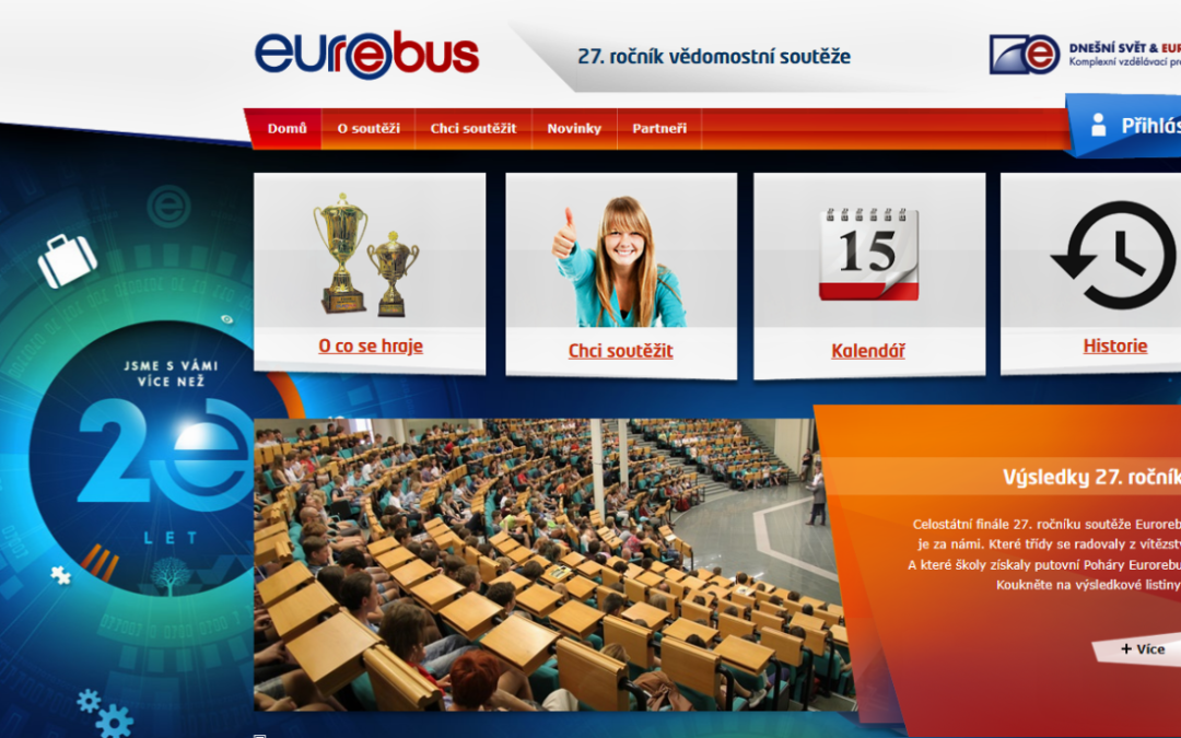 EUROREBUS - screenshot webu