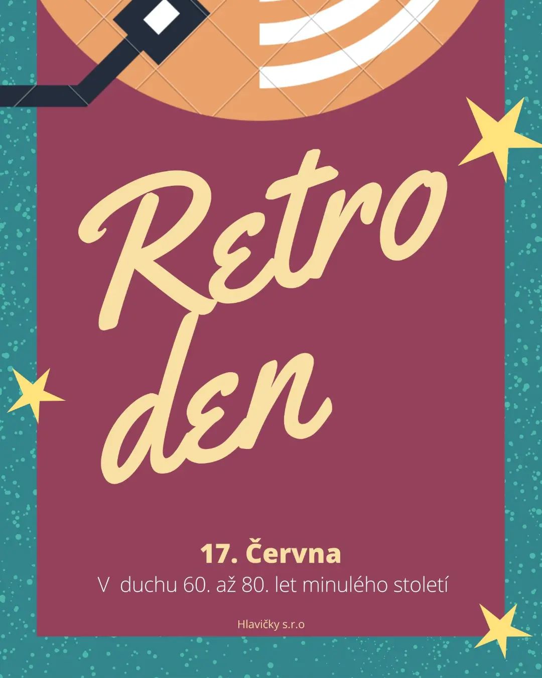 Retro den