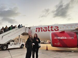 Erasmus+ Malta - odlet