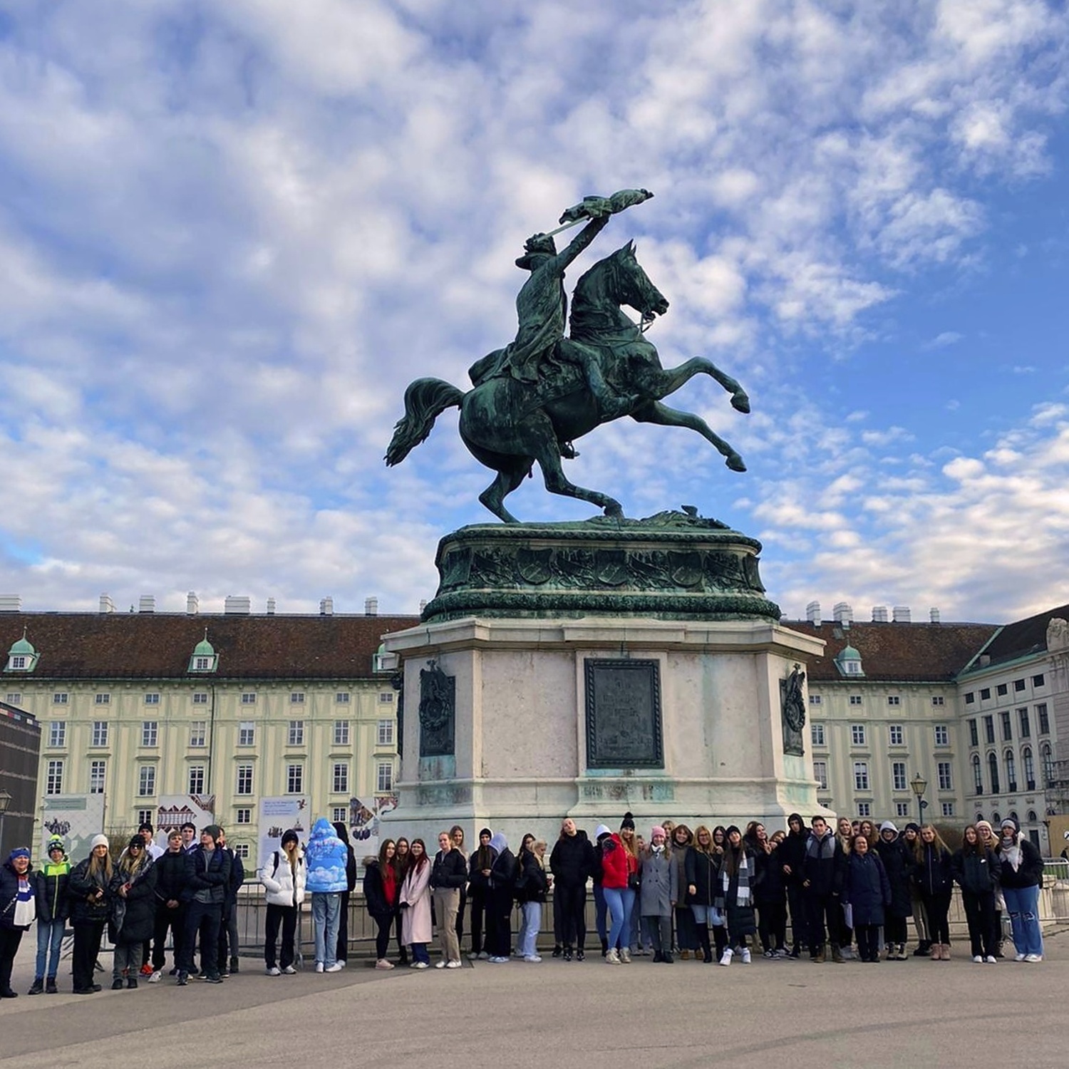 Předvánoční Vídeň - Hofburg