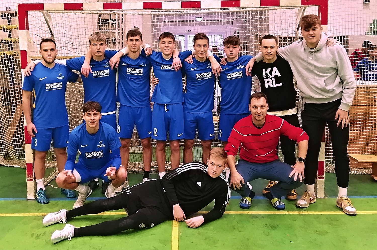Futsal - stříbrný tým