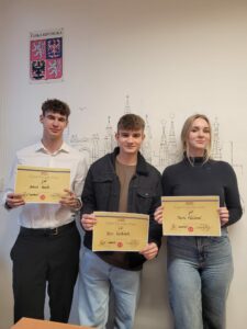 English coversation contest - winners