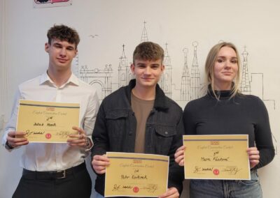English coversation contest - winners