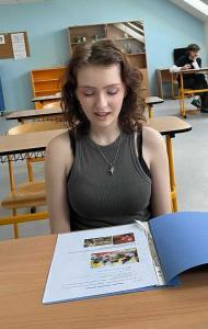 Ria Cardová, okresní kolo konverzace ANJ