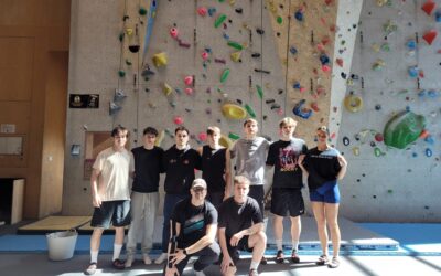 Sportovní management: Na lezecké stěně