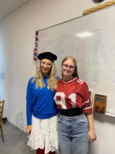 Evropský den jazyků - studentky