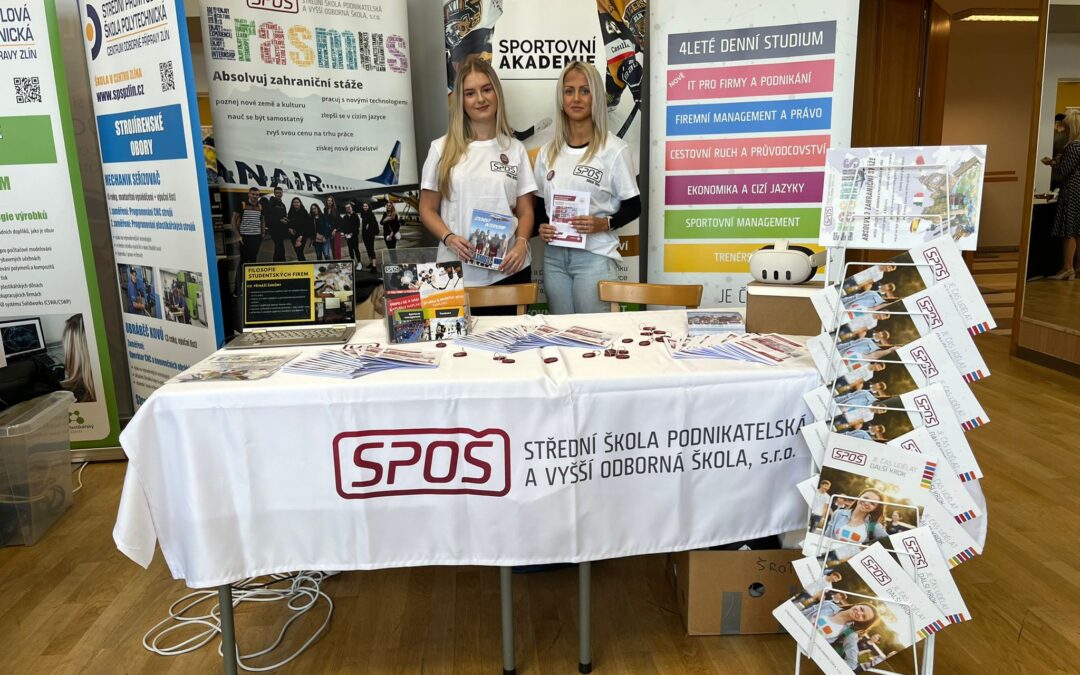 Stánek Burza škol Kroměříž