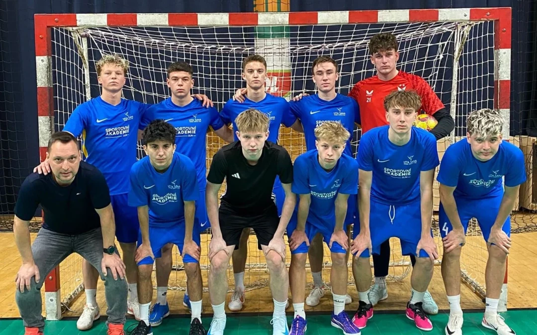 Stříbro z futsalu: bojovný výkon až do konce