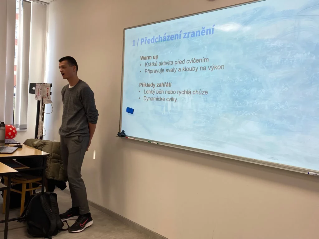 Sport - bezpečný pohyb, prezentace