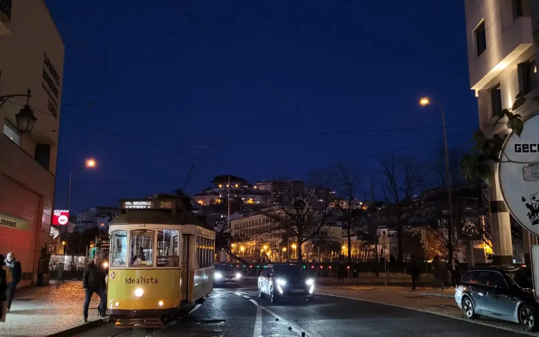 Erasmus+ Lisabon tramvaj