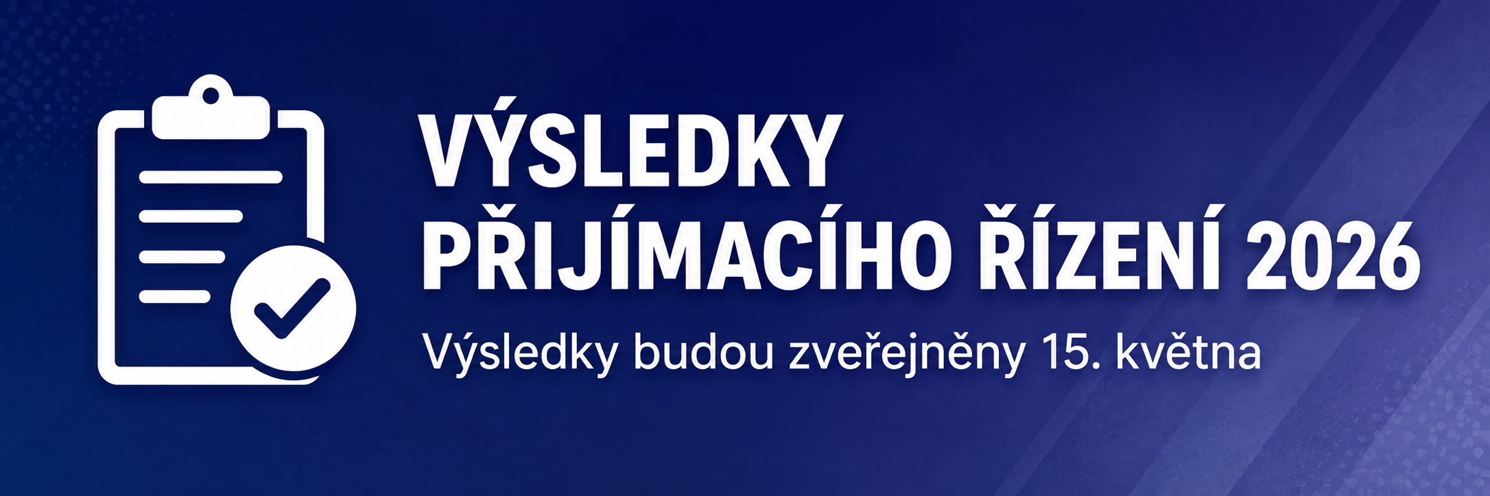vysledky prijimaciho rizeni