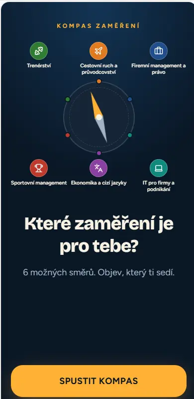 kompas zamerení jaké zaměření vybrat?